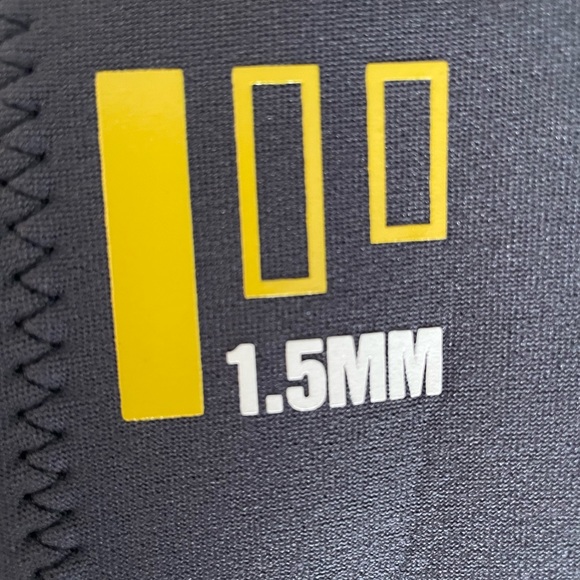 ZCCO wetsuit top 1.5mm item MT201-BG-XL - Picture 6 of 7